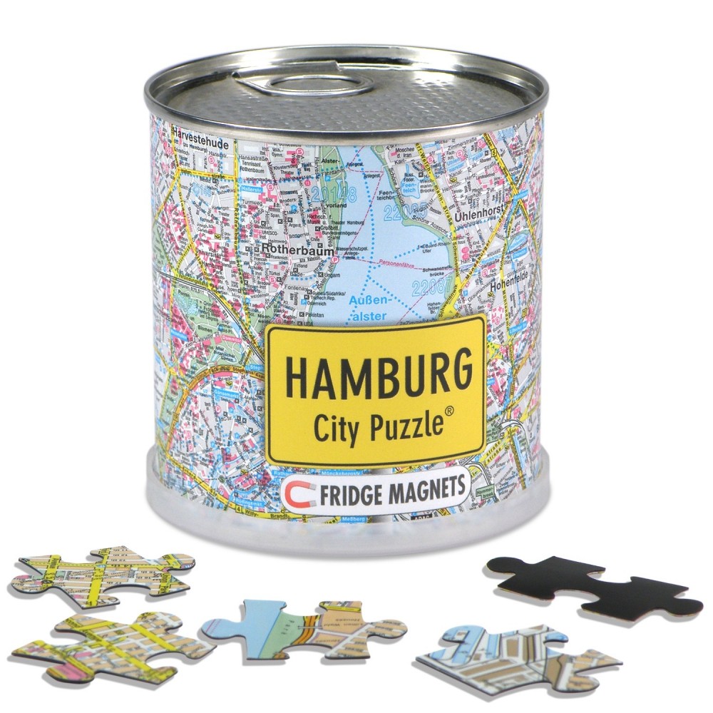 Hamburg City Magnetic Puzzle